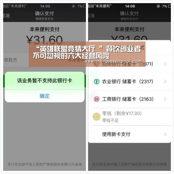 “英雄联盟竞猜大厅 ”餐饮创业者不可忽视的六大经营风险(图2) LOL全球总决赛下注官方网站